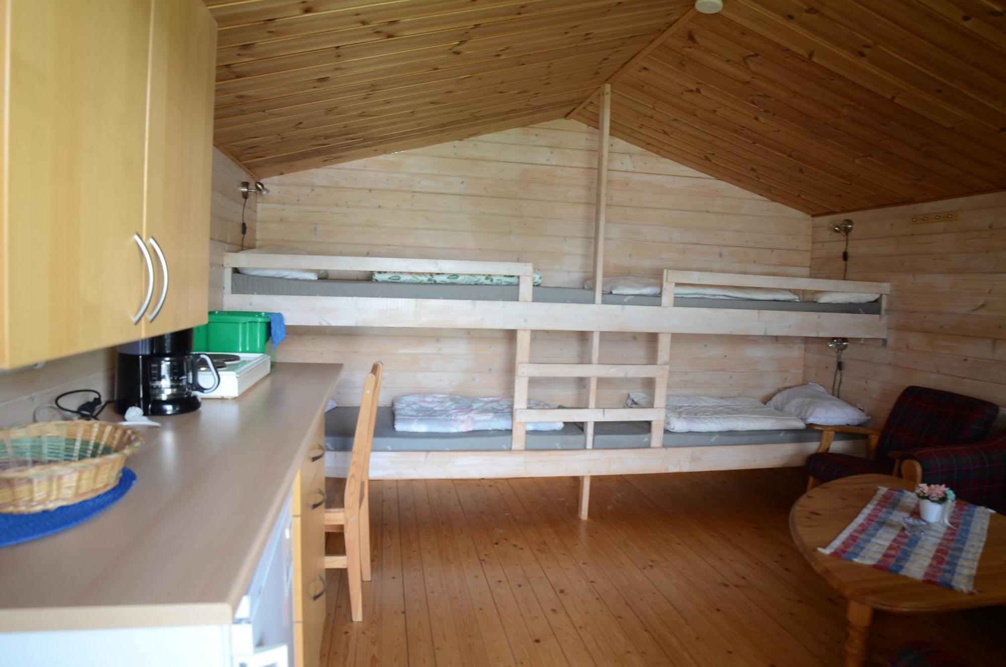 Garvikstrondi Camping سليورد الغرفة الصورة