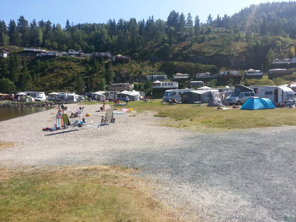 Garvikstrondi Camping سليورد المظهر الخارجي الصورة